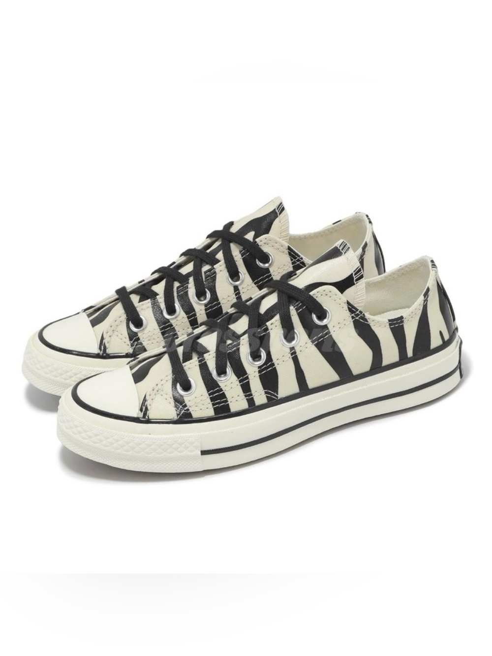 Converse Chuck 70 Low Zebra Print Shoes Size 6
